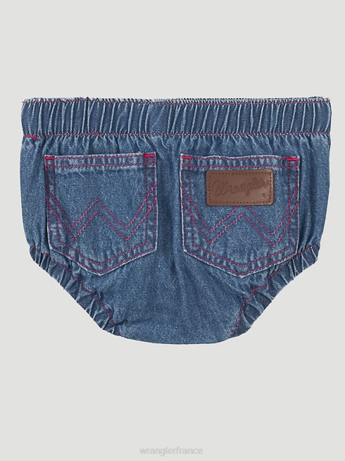 Wrangler filles couvre-couche PN28D1050 vêtements denim/rose (1011mwidp)