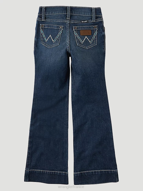 Wrangler filles jean pantalon large PN28D1057 vêtements jenna (112321497)