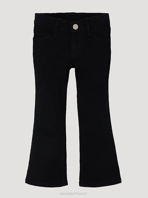 Wrangler filles jean à patch premium PN28D1043 vêtements noir (1009mwgbb)