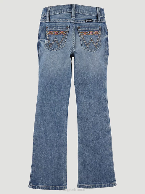 Wrangler filles jean à patch premium PN28D1048 vêtements ava (112328297)