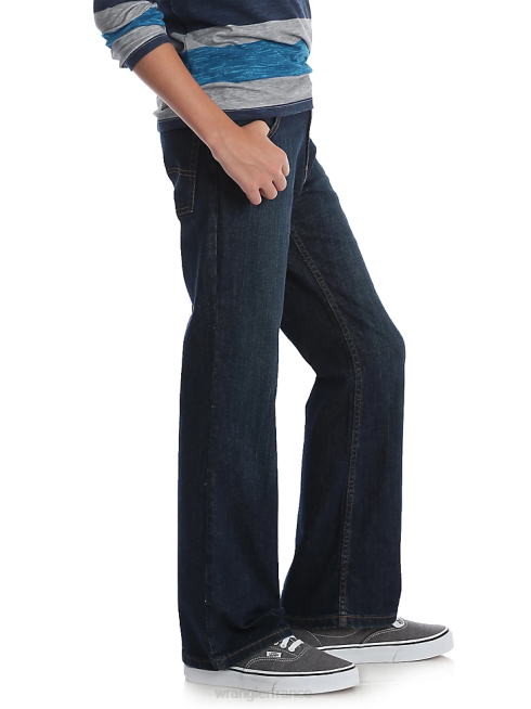 Wrangler garçons 20x non. Jean 44 coupe slim à jambe droite PN28D976 vêtements tobiano (112325802)