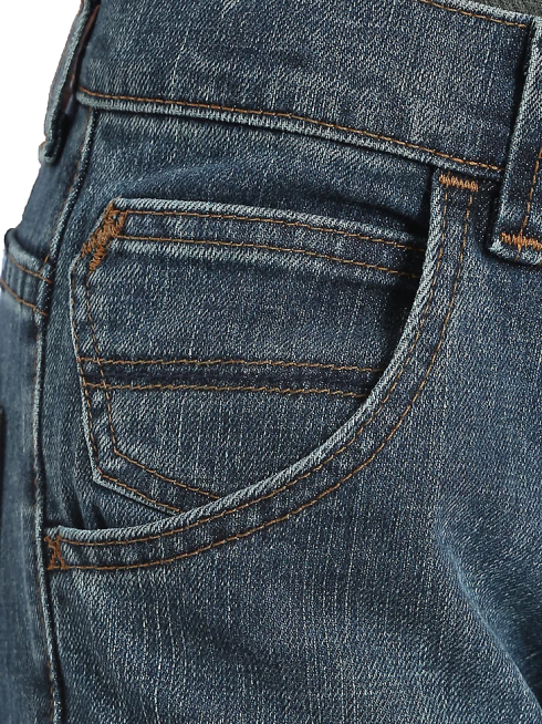 Wrangler garçons Jean coupe droite classique cinq étoiles (husky) PN28D971 vêtements denim ensoleillé (5schws2)