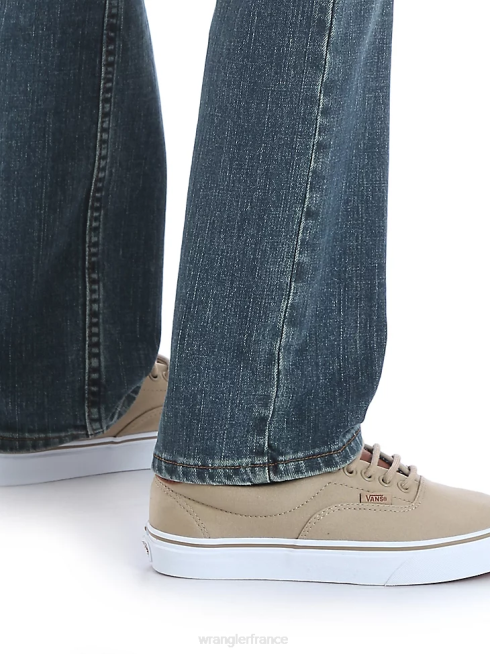 Wrangler garçons Jean coupe droite classique cinq étoiles (husky) PN28D971 vêtements denim ensoleillé (5schws2)