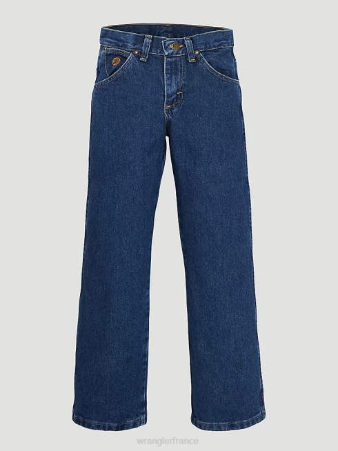 Wrangler garçons jean bootcut stretch classique cinq étoiles PN28D997 vêtements indigo frais (6brlwfs)