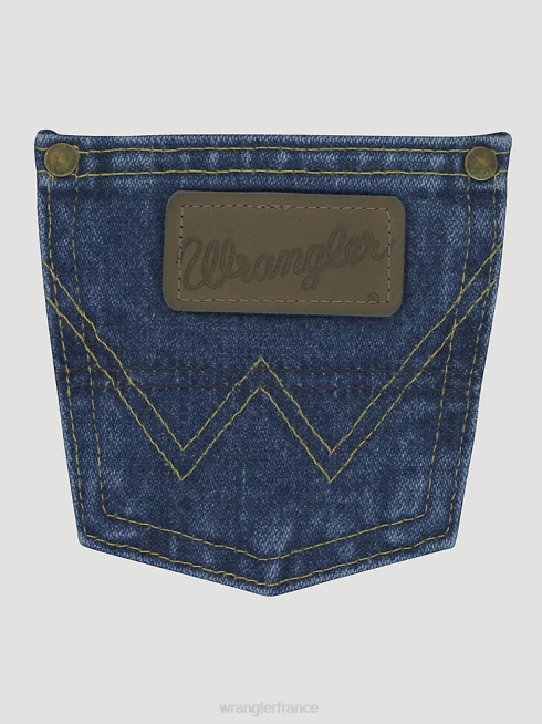 Wrangler garçons jean bootcut stretch classique cinq étoiles PN28D997 vêtements indigo frais (6brlwfs)