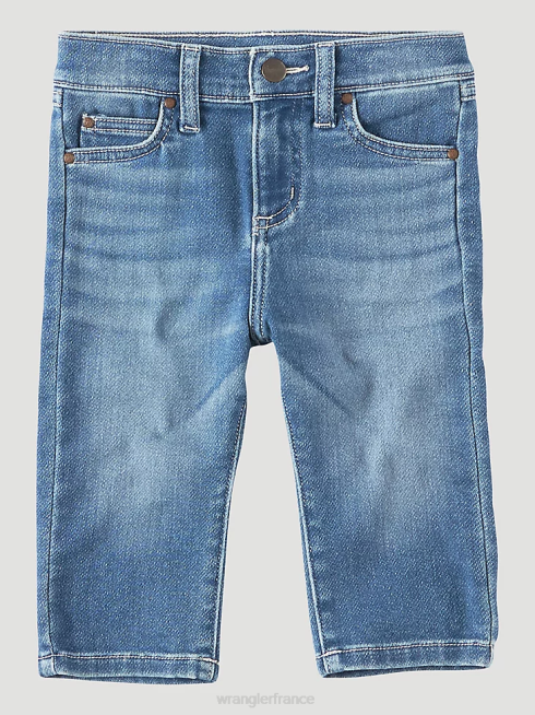 Wrangler garçons jean bootcut stretch classique cinq étoiles PN28D997 vêtements indigo frais (6brlwfs)