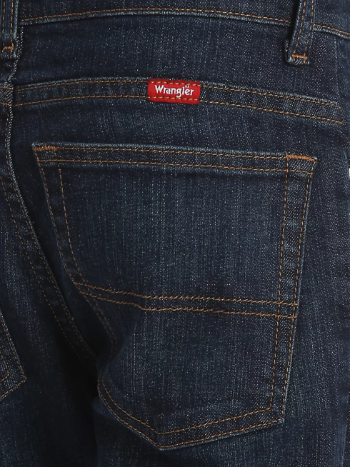 Wrangler garçons jean bootcut stretch classique cinq étoiles PN28D997 vêtements indigo frais (6brlwfs)