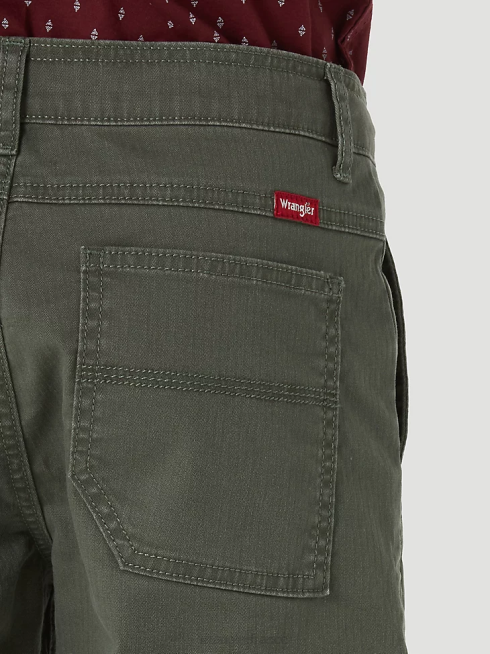 Wrangler garçons short cargo confortable et flexible PN28D996 vêtements olive (4rmhwoh)