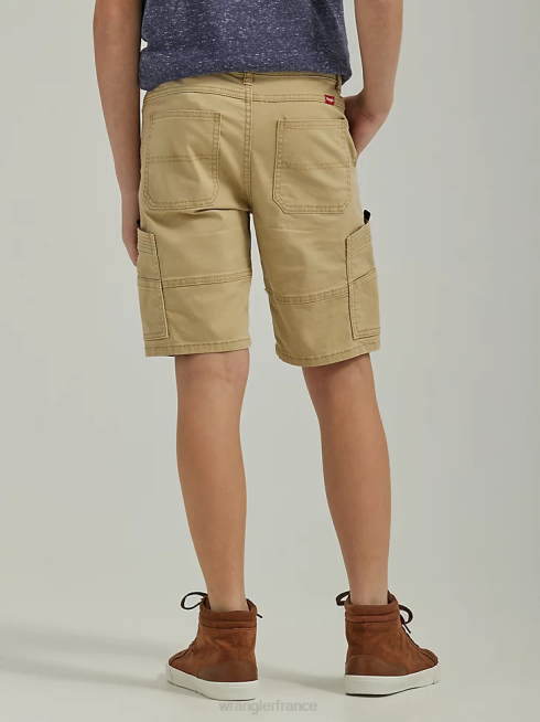 Wrangler garçons short cargo gamer (husky) PN28D1010 vêtements caramel (112334590)