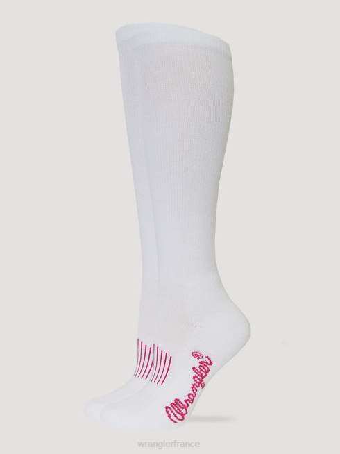 Wrangler femmes chaussette de botte western PN28D925 accessoires blanc (sow003w)