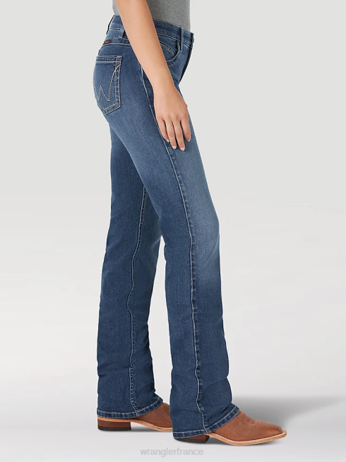Wrangler femmes jean d'équitation ultime q-baby PN28D752 vêtements briley (wrq20jb)