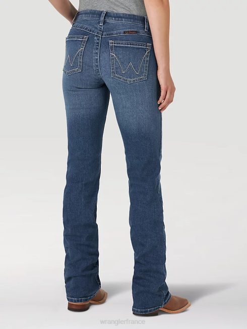 Wrangler femmes jean d'équitation ultime q-baby PN28D752 vêtements briley (wrq20jb)