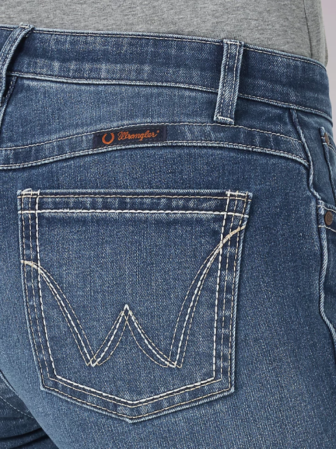 Wrangler femmes jean d'équitation ultime q-baby PN28D752 vêtements briley (wrq20jb)