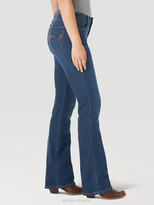 Wrangler femmes jean immédiatement amincissant PN28D749 vêtements jennifer (wut74kj)