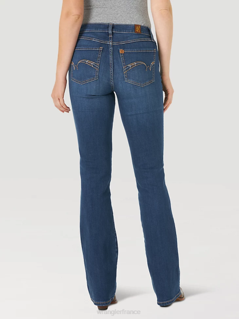 Wrangler femmes jean immédiatement amincissant PN28D749 vêtements jennifer (wut74kj)