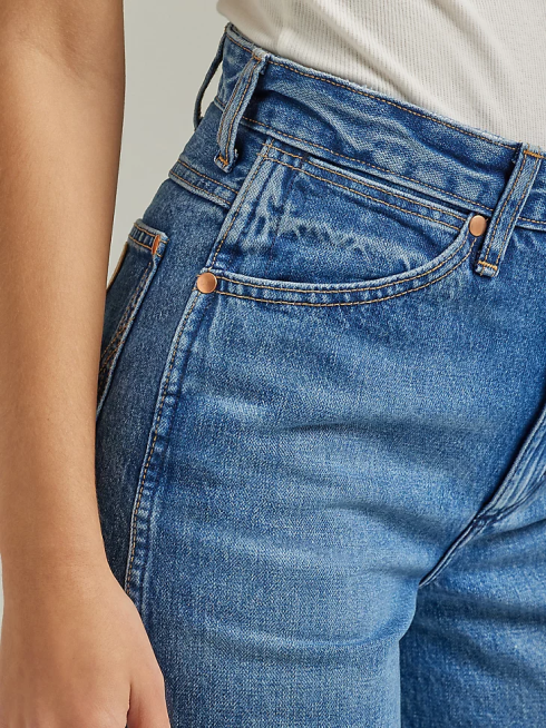 Wrangler femmes jean large taille haute Worldwide 661 PN28D771 vêtements pré-aimé (112334587)