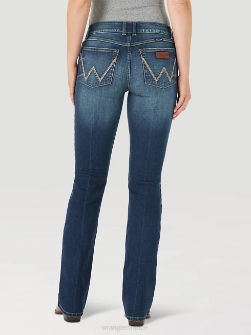 Wrangler femmes rétro mae jean PN28D736 vêtements Viviane (09mwzpv)