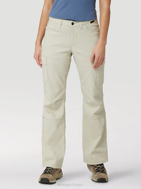 Wrangler femmes pantalon cargo ranger ripstop riggs workwear PN28D820 vêtements kaki doré (3wf60gk)