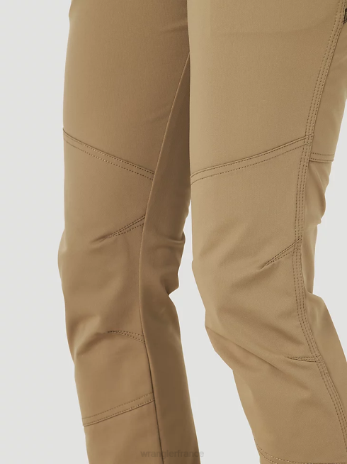 Wrangler femmes pantalon cargo ranger ripstop riggs workwear PN28D820 vêtements kaki doré (3wf60gk)
