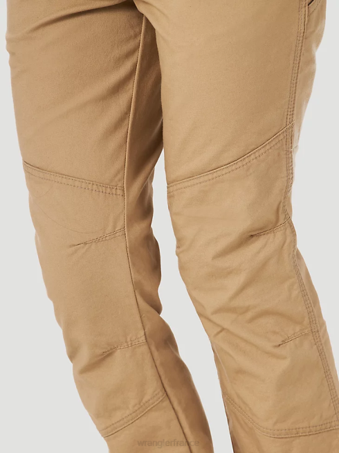 Wrangler femmes pantalon cargo ranger ripstop riggs workwear PN28D820 vêtements kaki doré (3wf60gk)