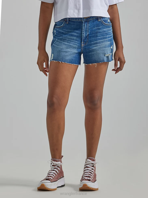 Wrangler femmes short vintage coupé à taille haute PN28D836 vêtements chemin de terre (112327627)
