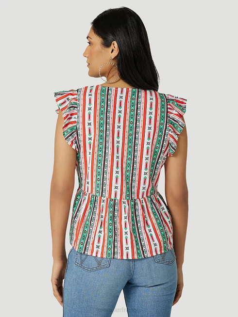 Wrangler femmes atg par chemise de trail PN28D886 vêtements flocons d'avoine (112333893)