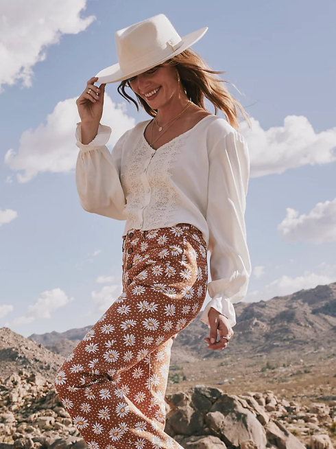 Wrangler femmes chemise à pression western bandana rétro americana PN28D882 vêtements rouge (112327234)