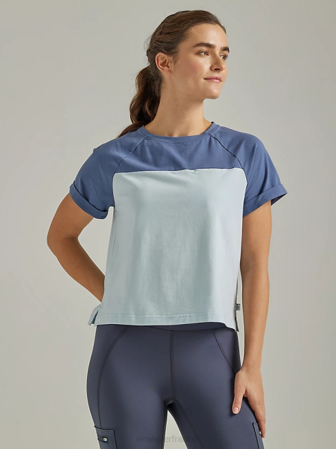 Wrangler femmes atg par compas tee PN28D875 vêtements indigo vintage (112333846)