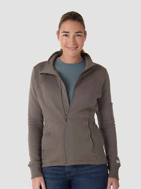 Wrangler femmes veste de travail riggs workwear PN28D868 vêtements charbon de bois (3wf18ch)