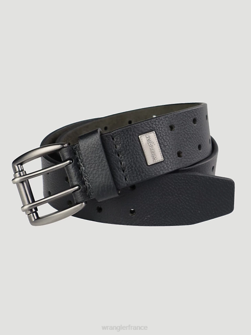 Wrangler Hommes ceinture perforée PN28D704 accessoires noir (112347087)