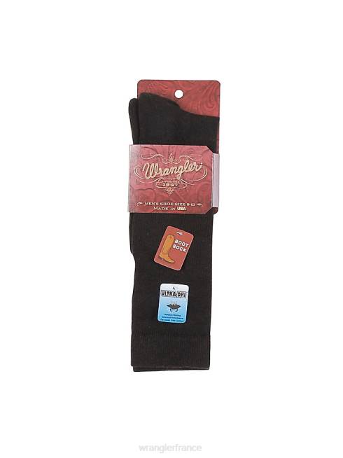 Wrangler Hommes chaussette de botte classique PN28D726 accessoires noir (soc002b)