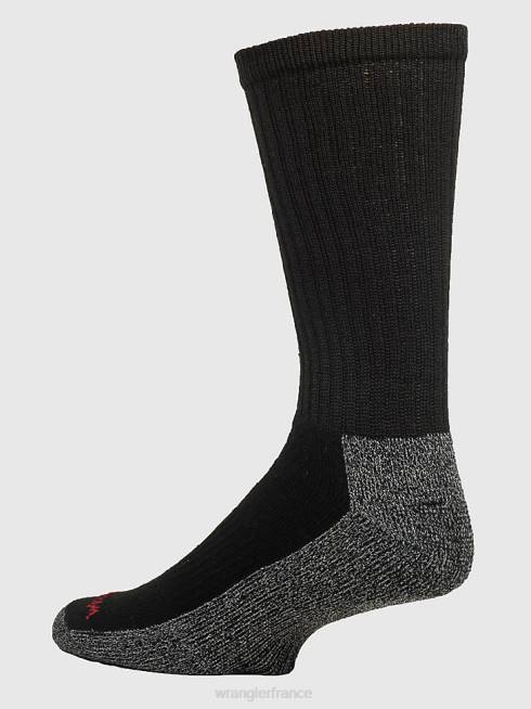 Wrangler Hommes chaussettes de travail Performance Crew (paquet de 6) PN28D720 accessoires blanc (112318619)