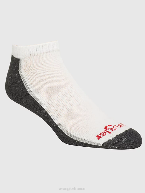 Wrangler Hommes socquettes coussinées (paquet de 6) PN28D724 accessoires blanc (112318613)