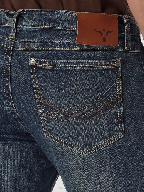Wrangler Hommes 20x non. Jean 44 coupe slim à jambe droite PN28D51 vêtements mcallen (44mwxma)