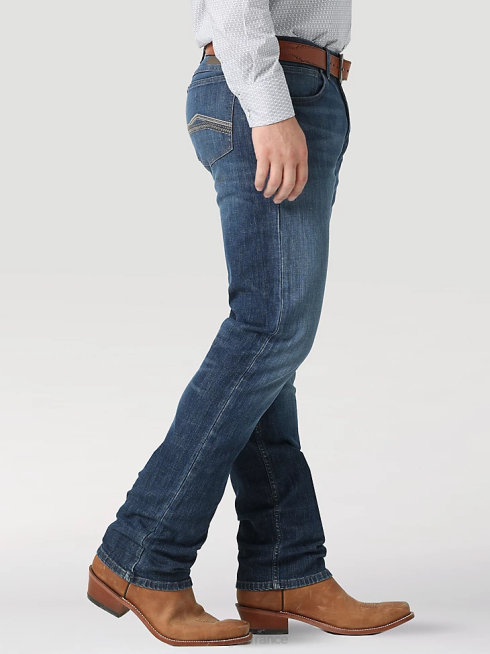 Wrangler Hommes 20x non. Jean 44 coupe slim à jambe droite PN28D54 vêtements sable (112322494)