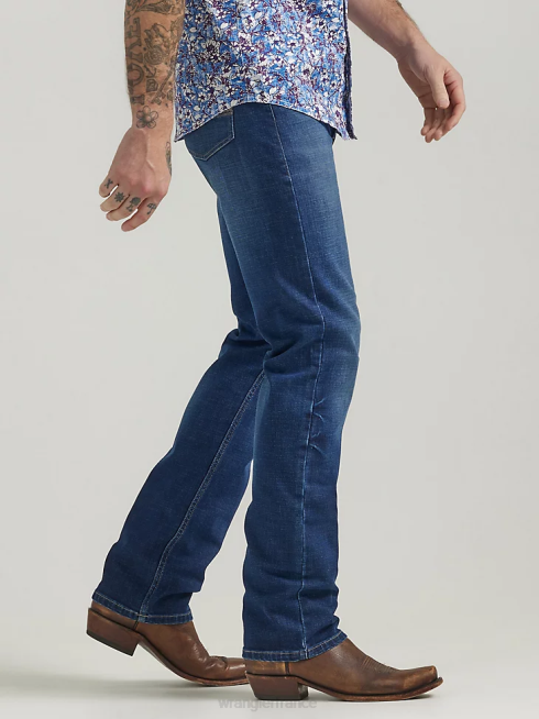 Wrangler Hommes 20x non. Jean 44 coupe slim à jambe droite PN28D58 vêtements faonbrook (112332509)