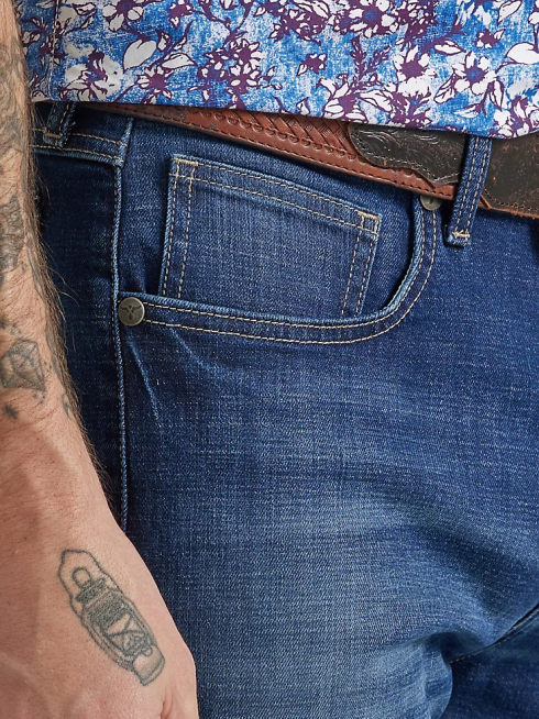 Wrangler Hommes 20x non. Jean 44 coupe slim à jambe droite PN28D58 vêtements faonbrook (112332509)