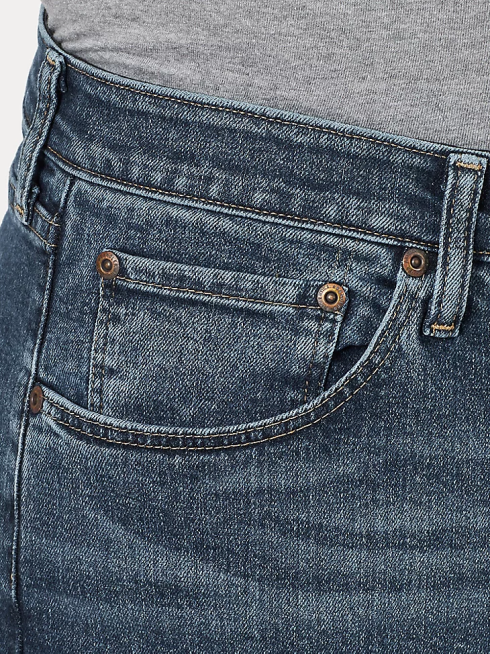 Wrangler Hommes Authentics - Jean flex confortable coupe décontractée PN28D199 vêtements fumée (zm3cssm)