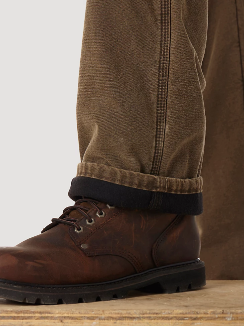 Wrangler Hommes Jean cinq poches doublé matelassé riggs workwear PN28D192 vêtements marron nuit (3w055nb)