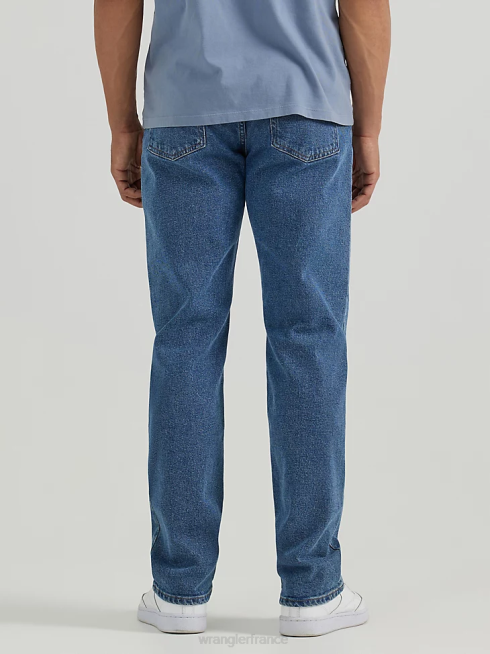 Wrangler Hommes Jean cinq étoiles de qualité supérieure, flexible pour plus de confort, coupe classique. PN28D138 vêtements bleu crépuscule (96fxvdb)