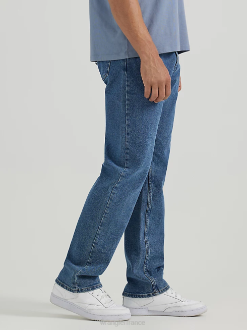 Wrangler Hommes Jean cinq étoiles de qualité supérieure, flexible pour plus de confort, coupe classique. PN28D138 vêtements bleu crépuscule (96fxvdb)