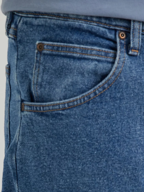 Wrangler Hommes Jean cinq étoiles de qualité supérieure, flexible pour plus de confort, coupe classique. PN28D138 vêtements bleu crépuscule (96fxvdb)