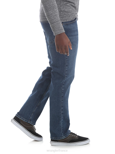 Wrangler Hommes Jean cinq étoiles de qualité supérieure, flexible pour plus de confort, coupe classique. PN28D139 vêtements stonewash foncé (96fxvsd)