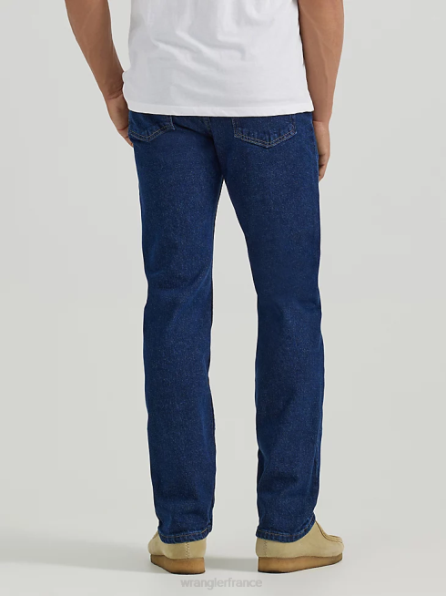 Wrangler Hommes Jean cinq étoiles de qualité supérieure, flexible pour plus de confort, coupe classique. PN28D140 vêtements minuit flex (96fxvmf)