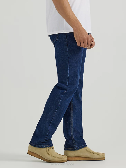 Wrangler Hommes Jean cinq étoiles de qualité supérieure, flexible pour plus de confort, coupe classique. PN28D140 vêtements minuit flex (96fxvmf)