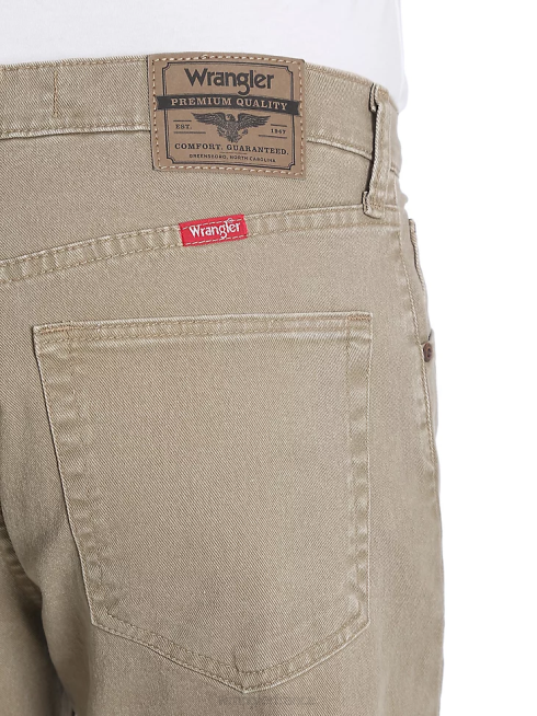 Wrangler Hommes Jean cinq étoiles de qualité supérieure, flexible pour plus de confort, coupe classique. PN28D142 vêtements kaki (96fxvkh)