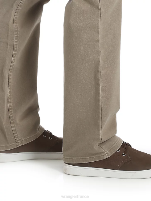 Wrangler Hommes Jean cinq étoiles de qualité supérieure, flexible pour plus de confort, coupe classique. PN28D142 vêtements kaki (96fxvkh)