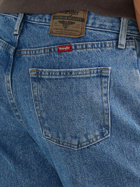 Wrangler Hommes Jean coupe décontractée en denim cinq étoiles de qualité supérieure PN28D88 vêtements eau de Javel pour pierre (97601sb)