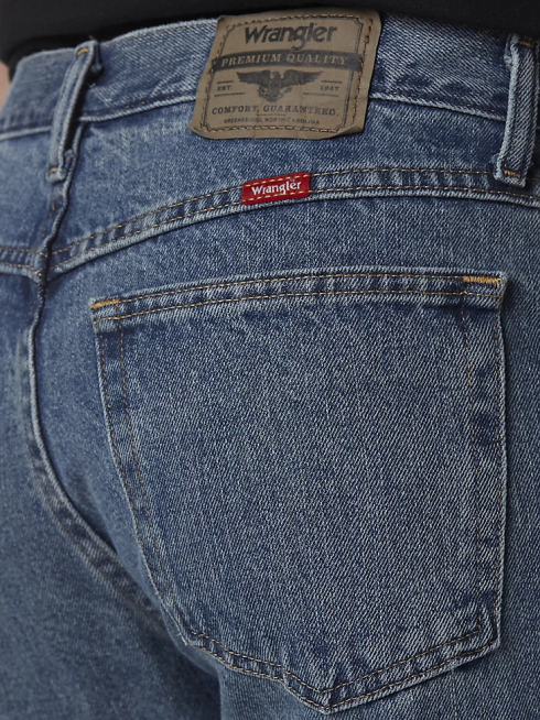 Wrangler Hommes Jean coupe décontractée en denim cinq étoiles de qualité supérieure PN28D89 vêtements millésime (97601vr)