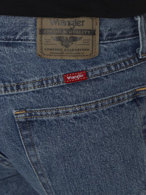 Wrangler Hommes Jean coupe décontractée en denim cinq étoiles de qualité supérieure PN28D89 vêtements millésime (97601vr)